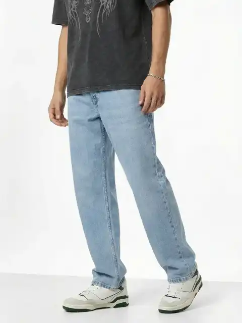 Purple Regular Jeans — view 1