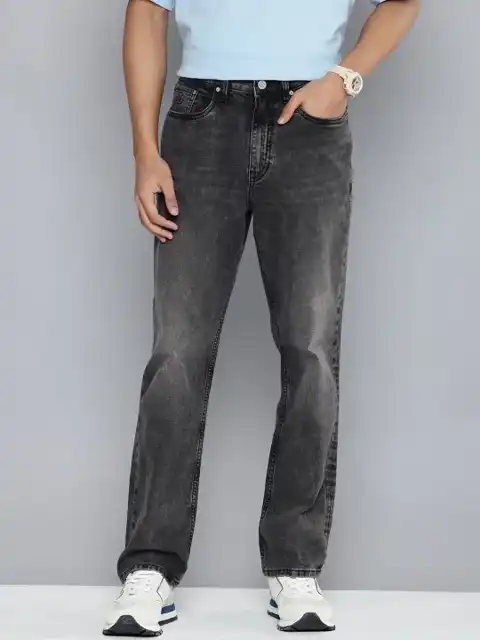 Black Relaxed Jeans — view 2