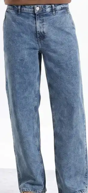 Purple Relaxed Jeans — view 1