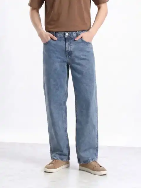 Purple Relaxed Jeans — view 3