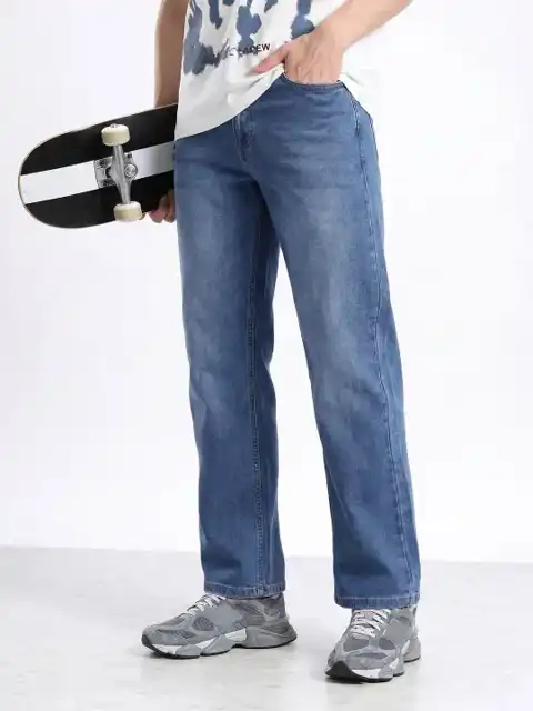 Green Relaxed Jeans — view 2