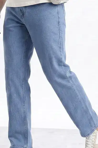 Blue Relaxed Jeans — view 1