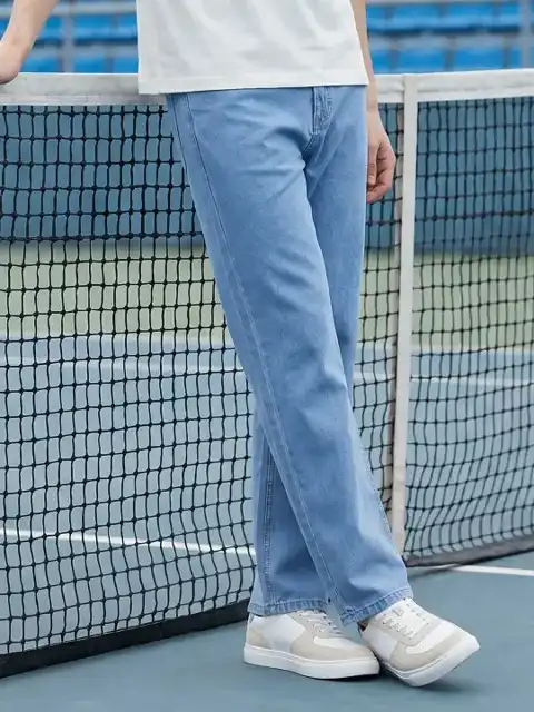 Blue Relaxed Jeans — view 2