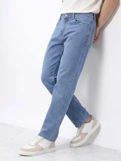 Blue Relaxed Jeans — view 3