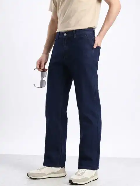 Beige Relaxed Jeans — view 3