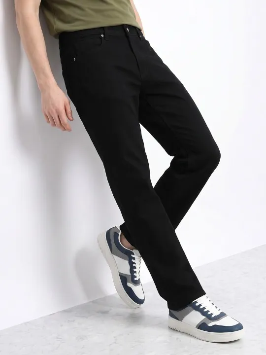 Black Slim Jeans — view 1