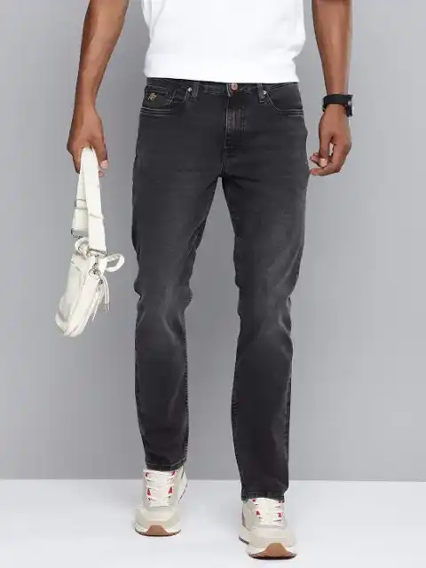 Black Slim Jeans — view 1