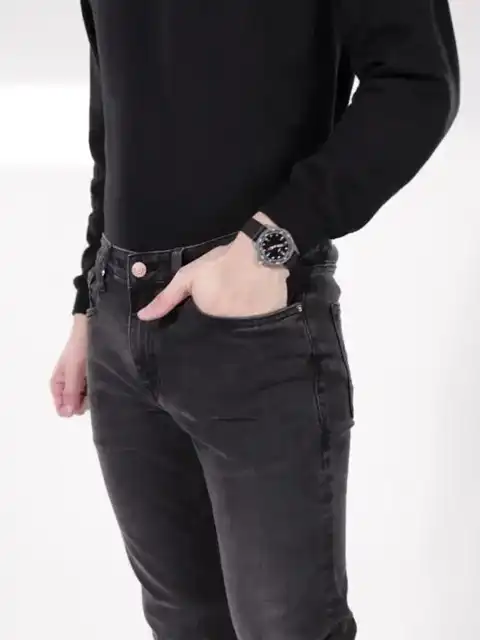 Black Slim Jeans — view 3
