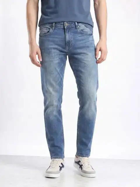 Purple Straight Jeans — view 2