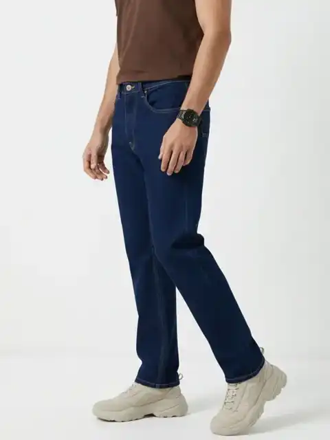 Black Regular Jeans — view 1