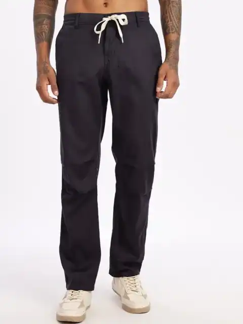 Black Relaxed Jeans — view 1