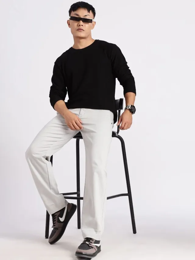 Grey Relaxed Jeans — view 5