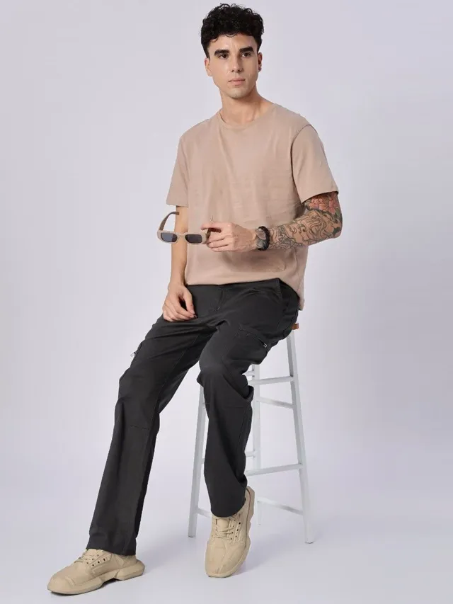 Black Relaxed Jeans — view 5