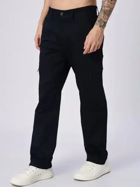 Black Relaxed Jeans — view 3