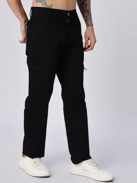 Black Relaxed Jeans — view 2