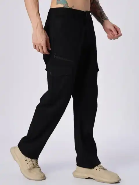 Black Relaxed Jeans — view 2