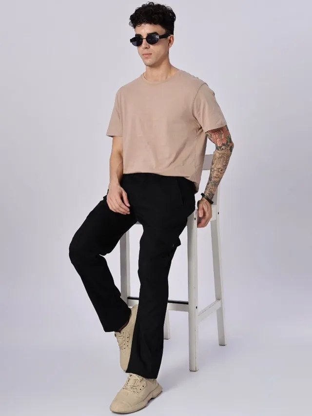 Black Relaxed Jeans — view 4