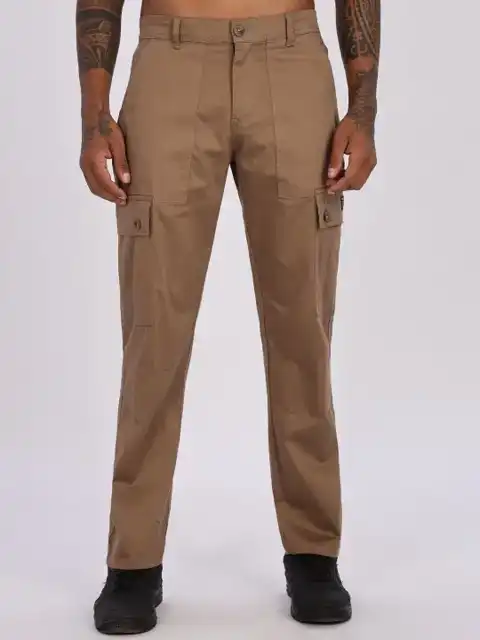Brown Relaxed Jeans — view 1