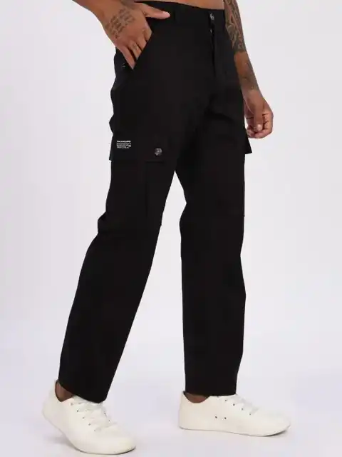 Black Relaxed Jeans — view 2