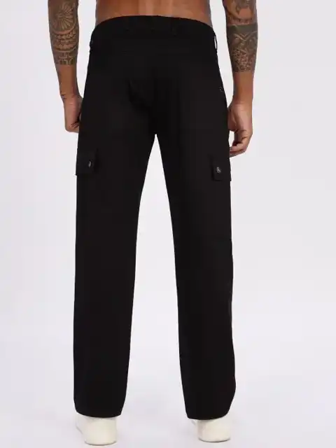 Black Relaxed Jeans — view 3