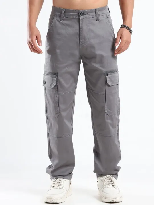Grey Relaxed Jeans — view 1