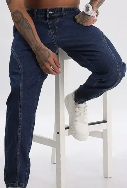 Brown Relaxed Jeans — view 1