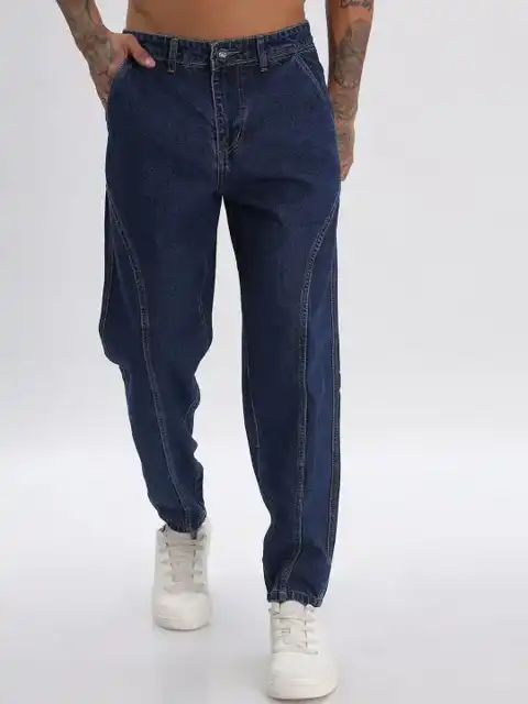 Brown Relaxed Jeans — view 2