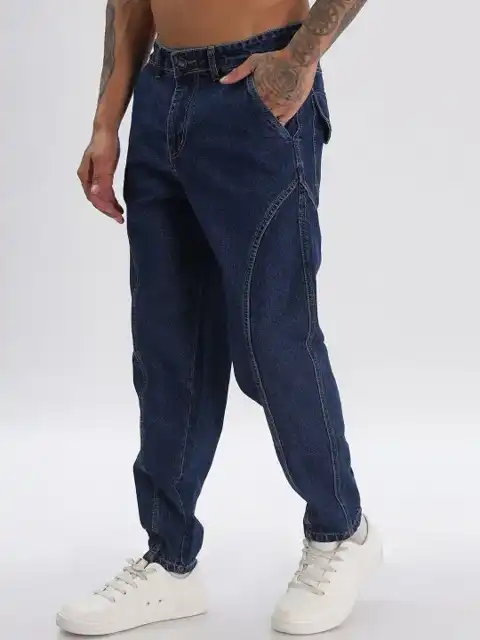Brown Relaxed Jeans — view 3