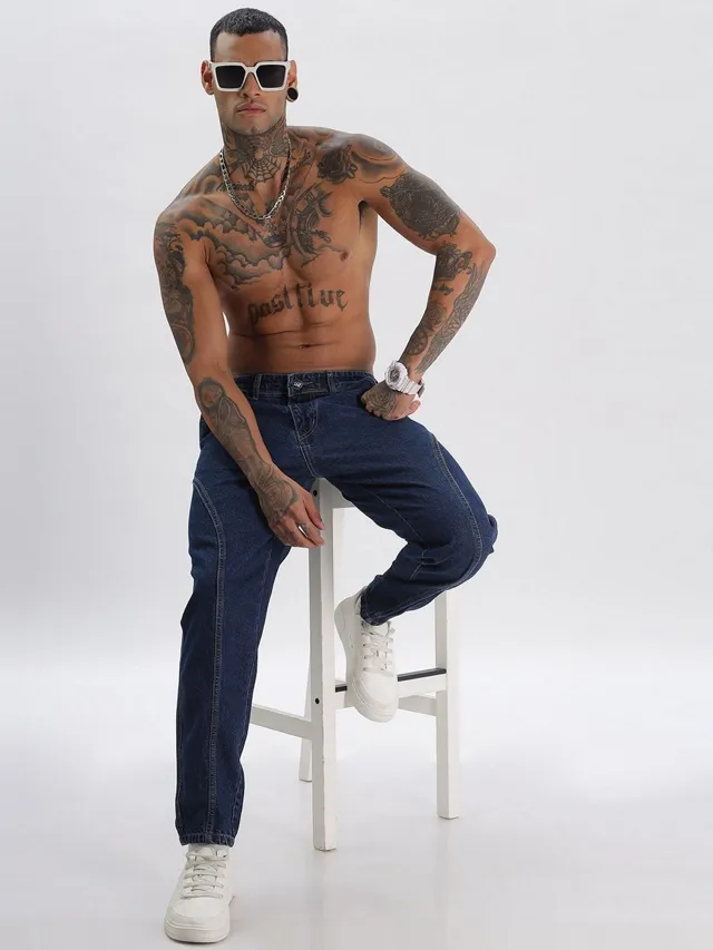 Brown Relaxed Jeans — view 4