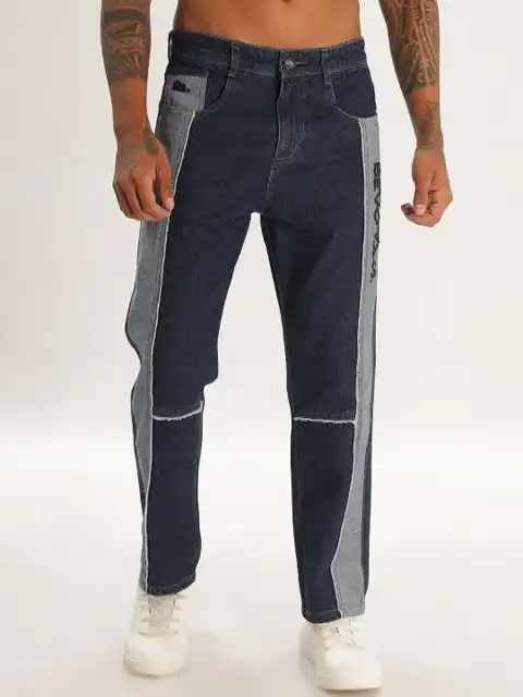Black Relaxed Jeans — view 1