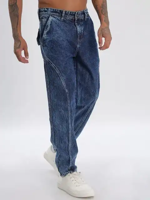 Green Relaxed Jeans — view 3