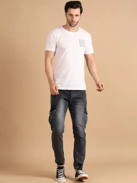 Beige Regular Jeans — view 4