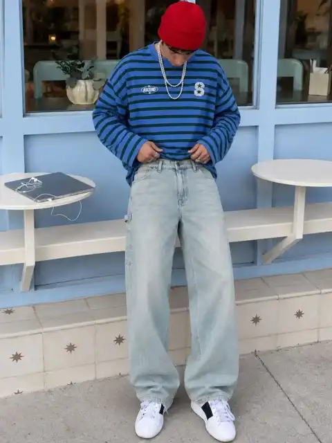 Blue Regular Jeans — view 4