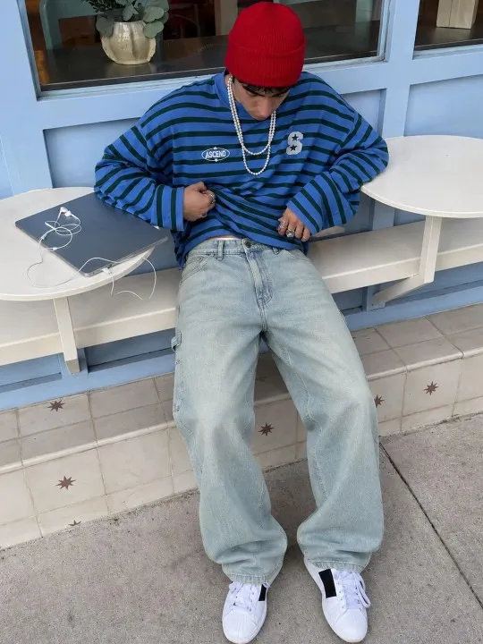 Blue Regular Jeans — view 2