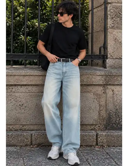 Purple Regular Jeans — view 4