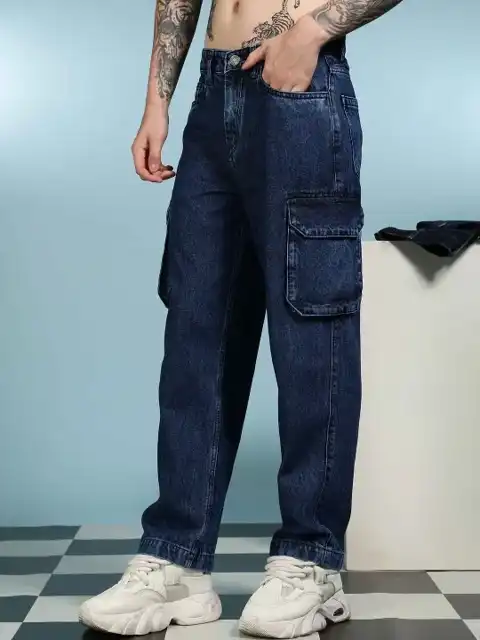 Black Baggy Jeans — view 1