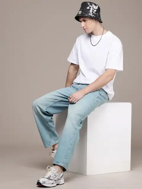 Purple Loose Jeans — view 4