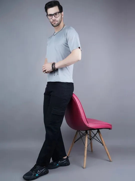 Black Regular Jeans — view 2