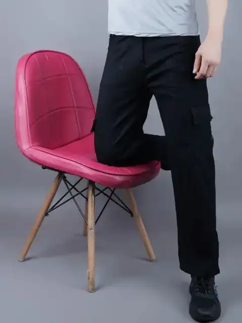 Black Regular Jeans — view 1