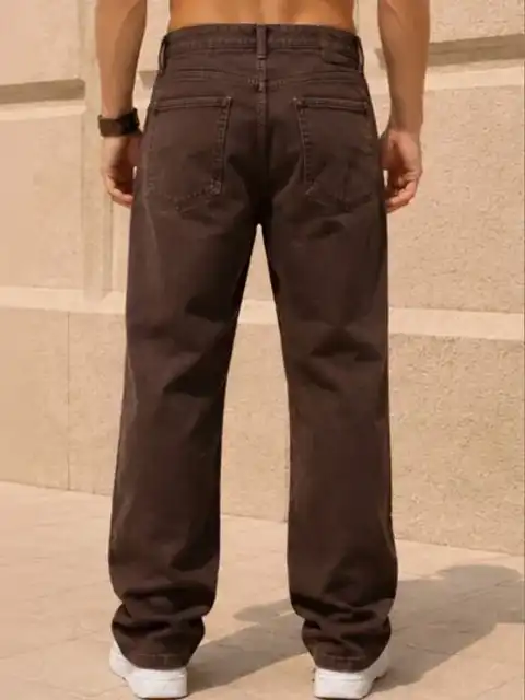 Black Straight Jeans — view 2