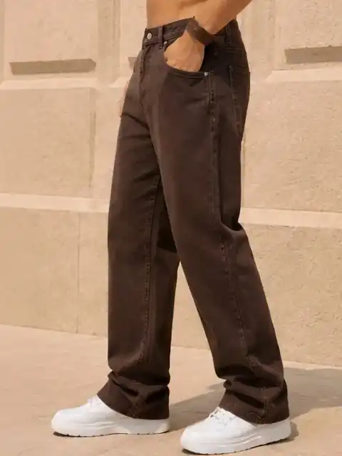 Black Straight Jeans — view 3