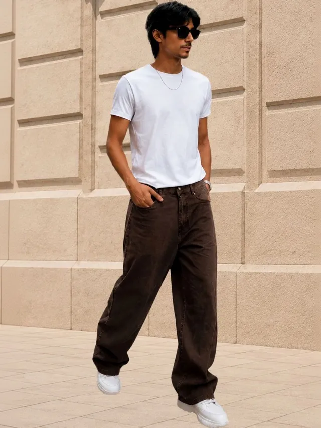 Black Straight Jeans — view 5