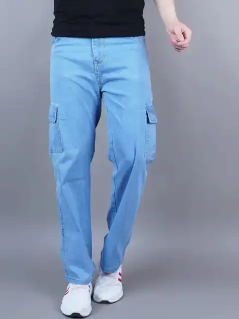 Blue Relaxed Jeans — view 1