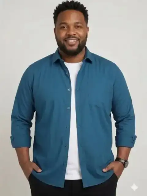 Blue Regular Shirt — view 2
