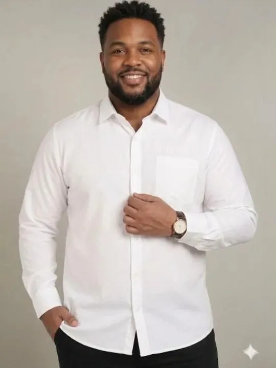 White Regular Shirt — view 1
