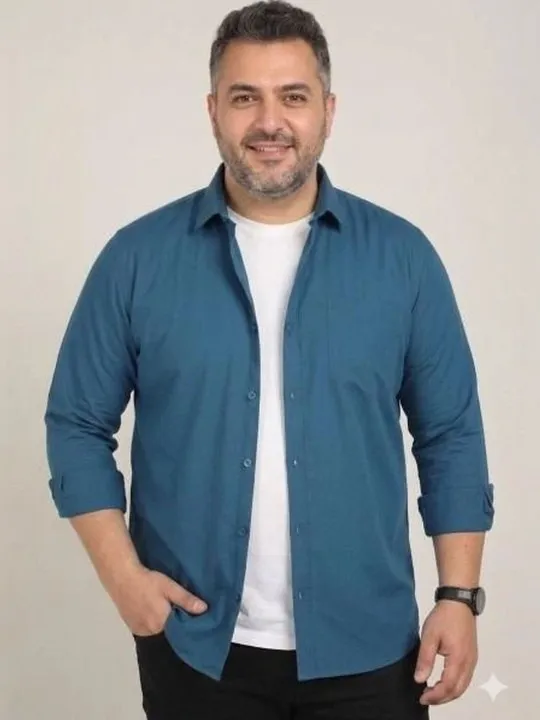Blue Regular Shirt — view 1