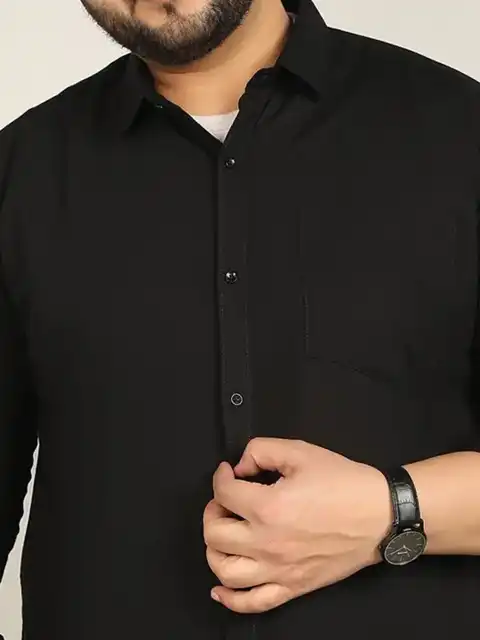 Black Regular Shirt — view 2