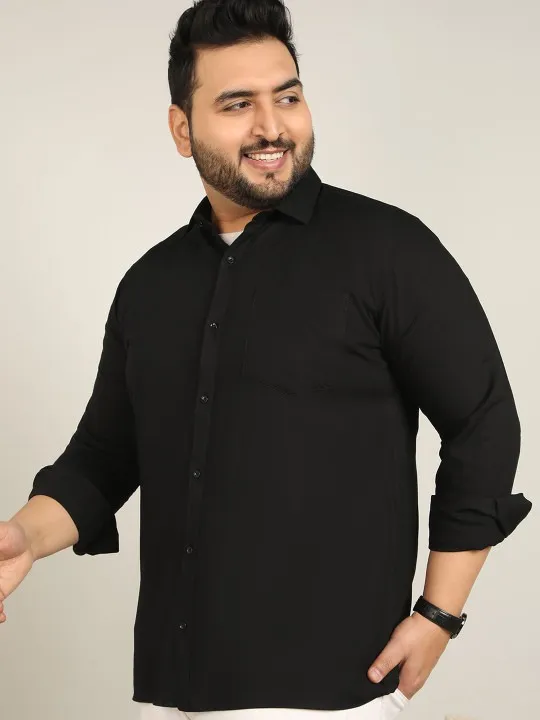 Black Regular Shirt — view 3