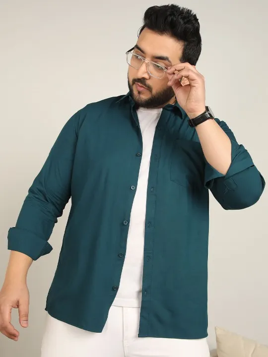 Green Regular Shirt — view 1