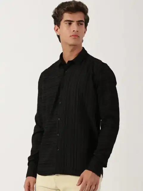 Blue Regular Shirt — view 3